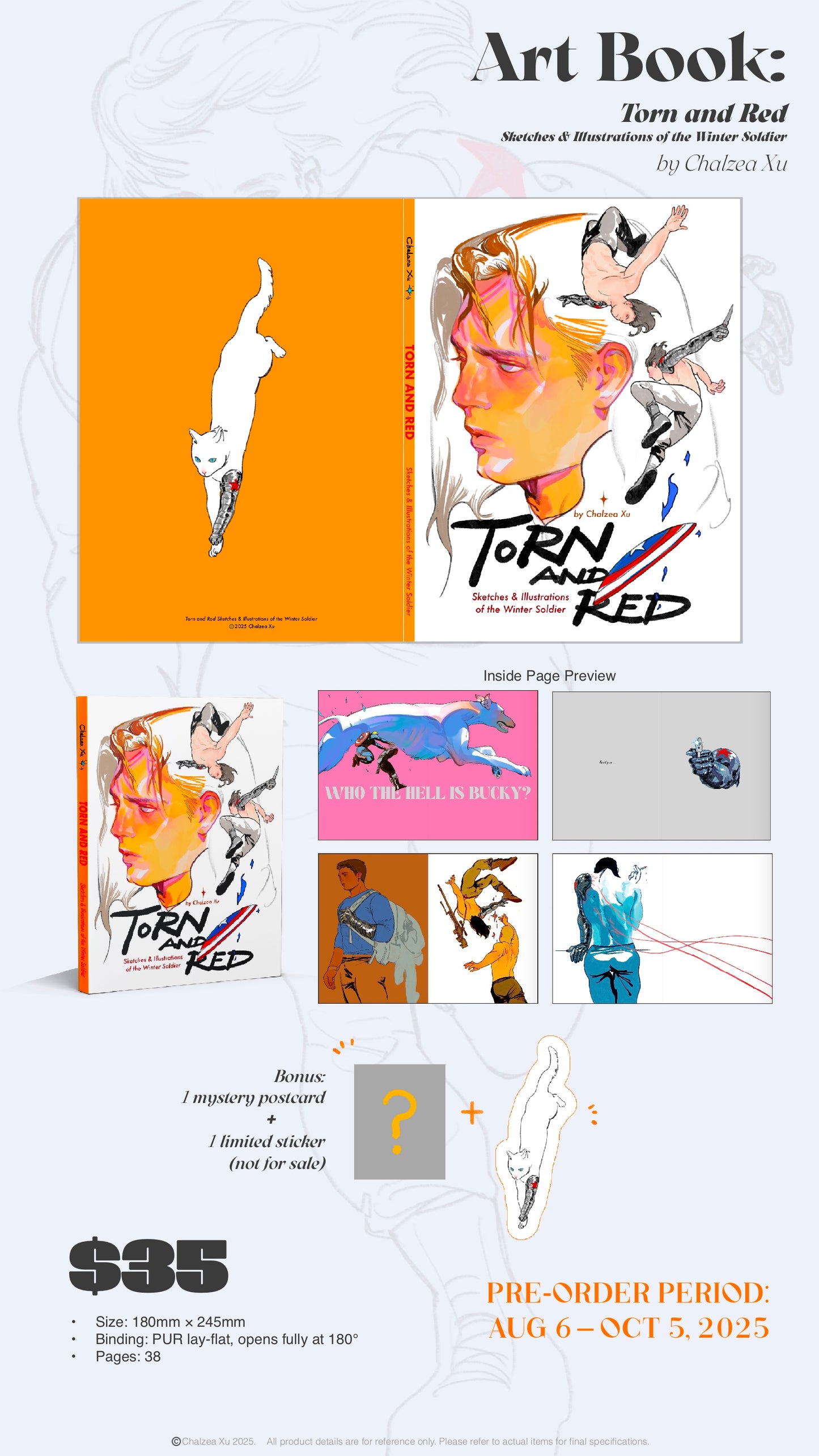Art Book: Torn and Red