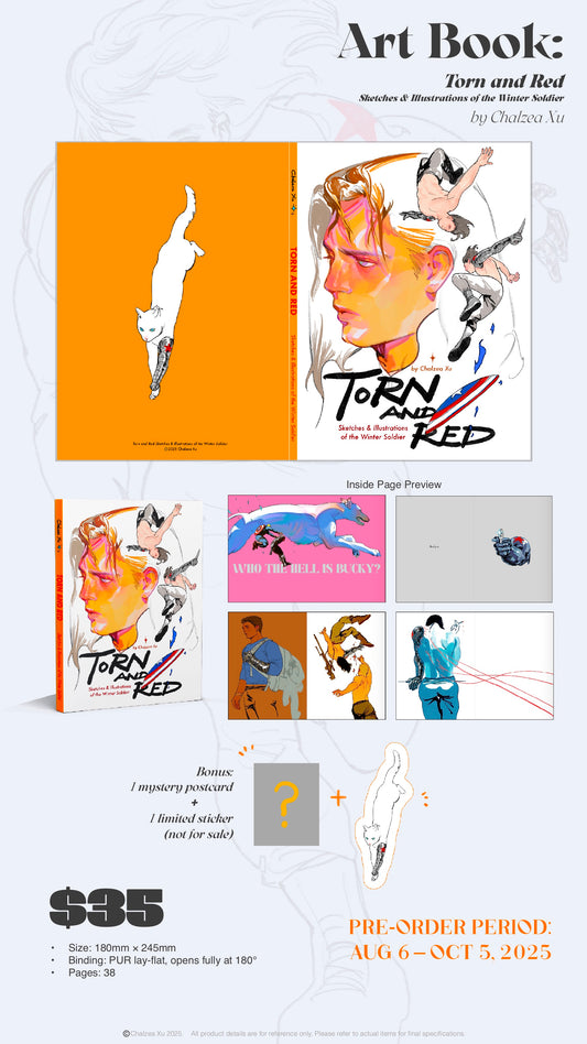 Art Book: Torn and Red