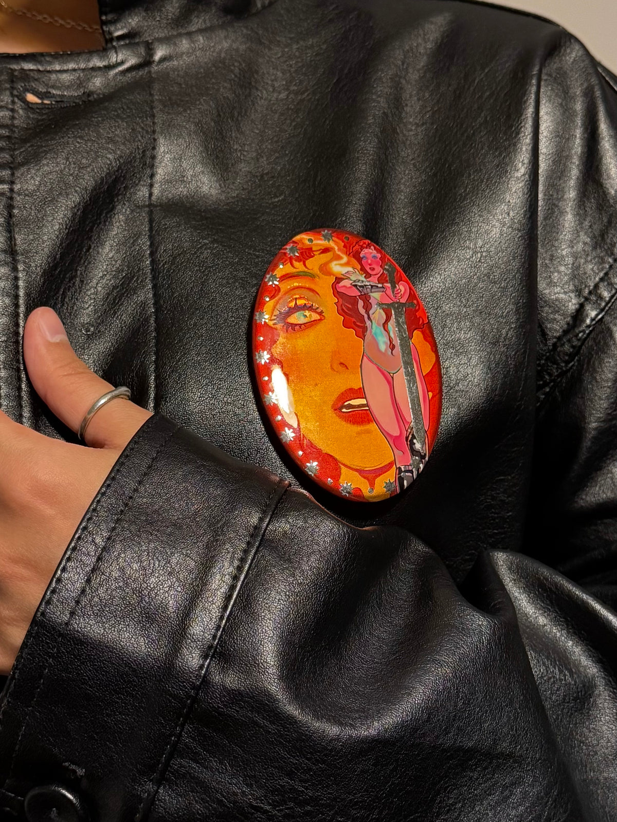 Chappell Roan Button Pin