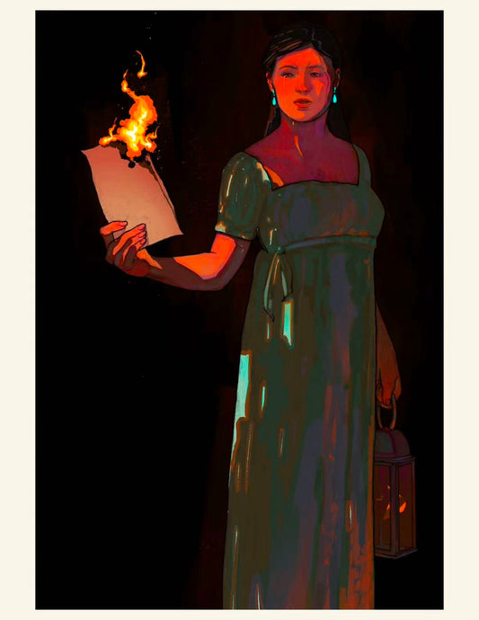 【Limited Copy】Poster: “BURN” – Hamilton (Musical)